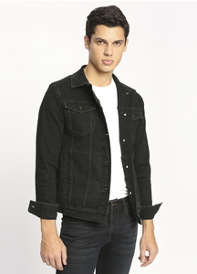 ジャケット・アウター Black Coating Trucker Denim Jacket Black Denim Trucker Jacket | Pepe Jeans India