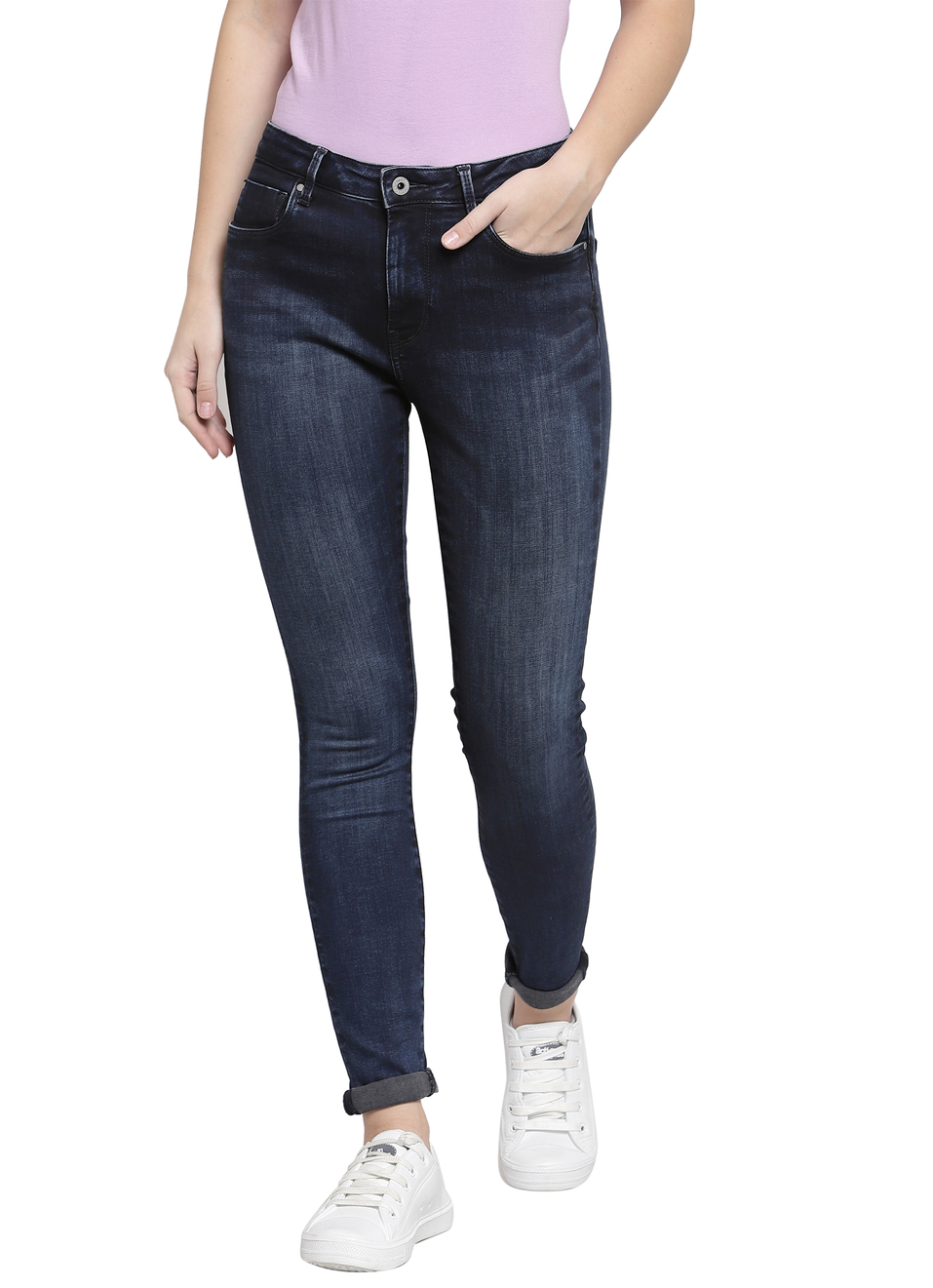 Regent Skinny Fit High Waist Jeans, , large image number 0