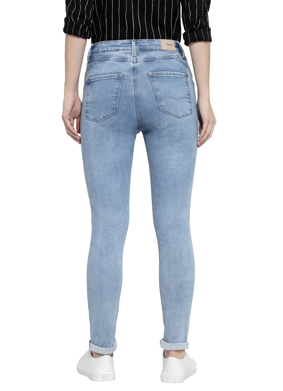 Dion Retro Skinny Fit High Waist Jeans, , large image number 1