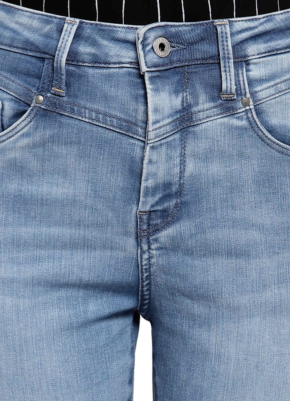 Dion Retro Skinny Fit High Waist Jeans, , large image number 4