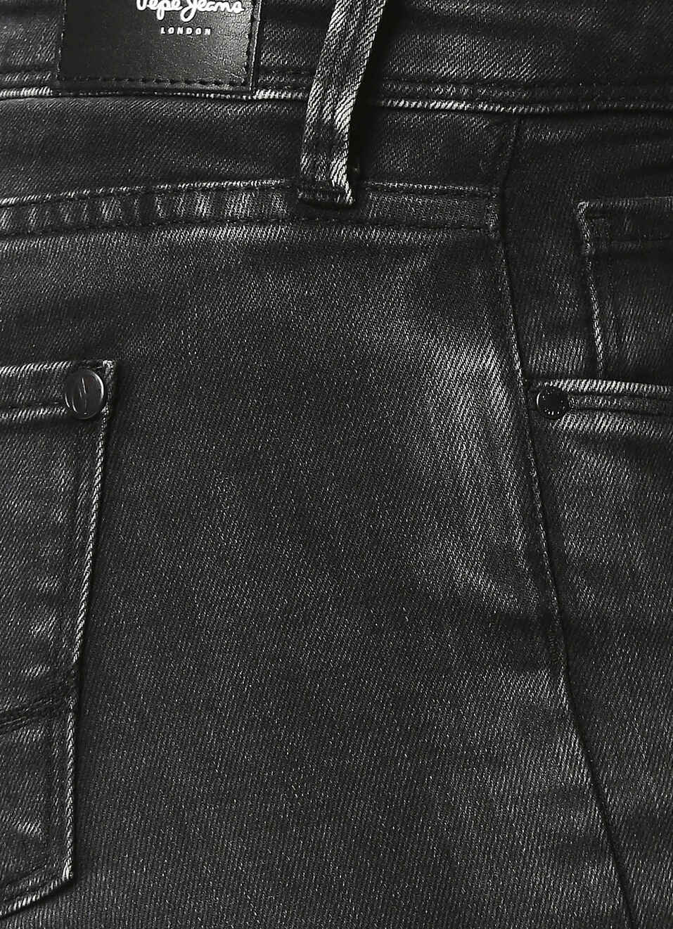 Super Skinny Fit Mid Waist Jeans, , large image number 3