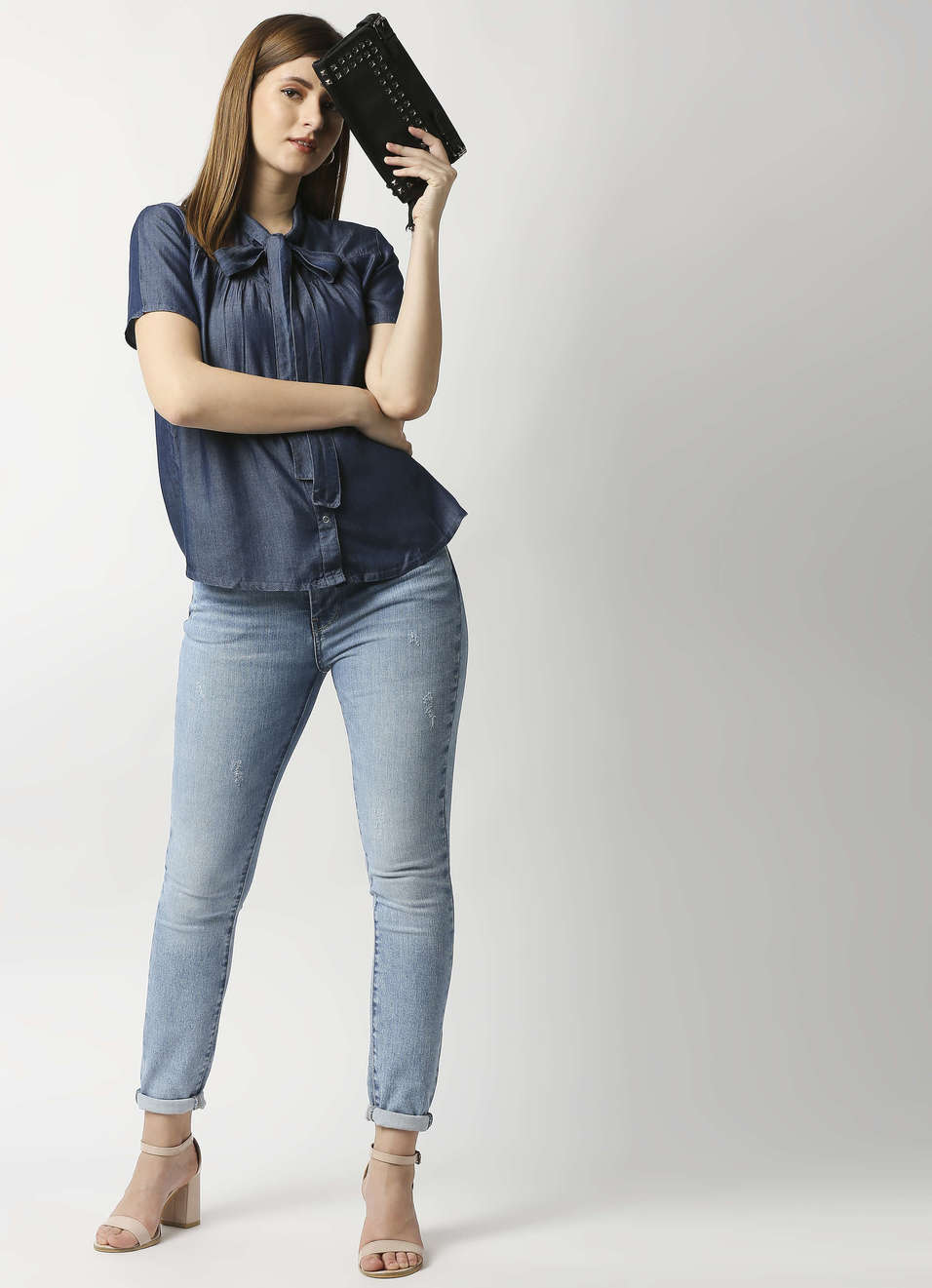 Regent Skinny Fit High Waist Jeans, , large image number 3