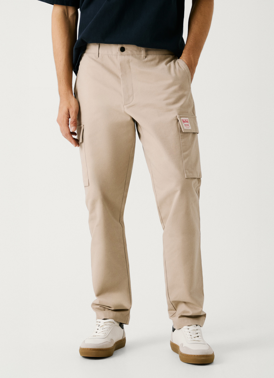 Red Bull Racing X Pepe Jeans Cotton Cargo Trousers, , large image number 1