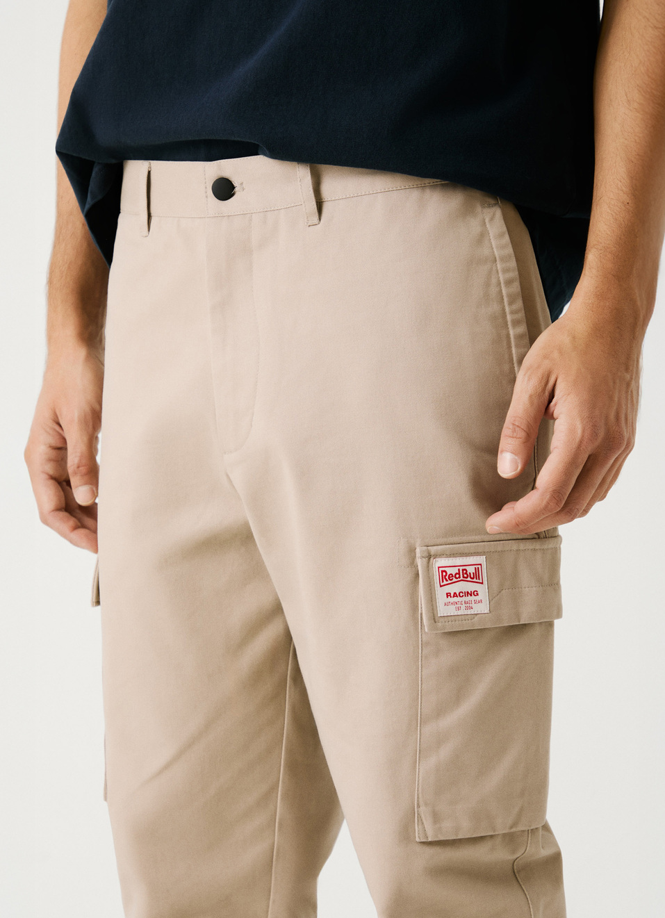 Red Bull Racing X Pepe Jeans Cotton Cargo Trousers, , large image number 3