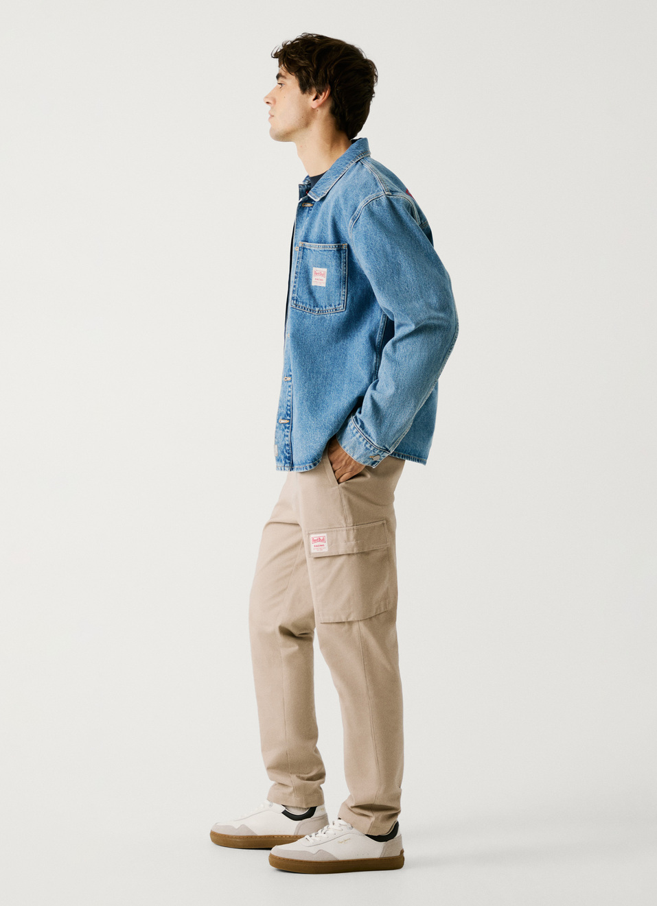 Red Bull Racing X Pepe Jeans Cotton Cargo Trousers, , large image number 0