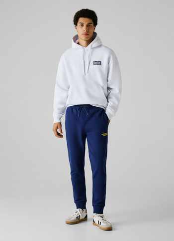 Red Bull Racing X Pepe Jeans Blue Reflect Logo Jogger