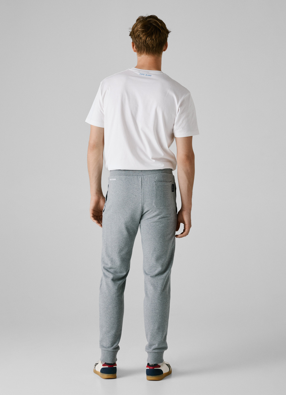 Red Bull Racing X Pepe Jeans Grey Reflect Logo Jogger, , large image number 3