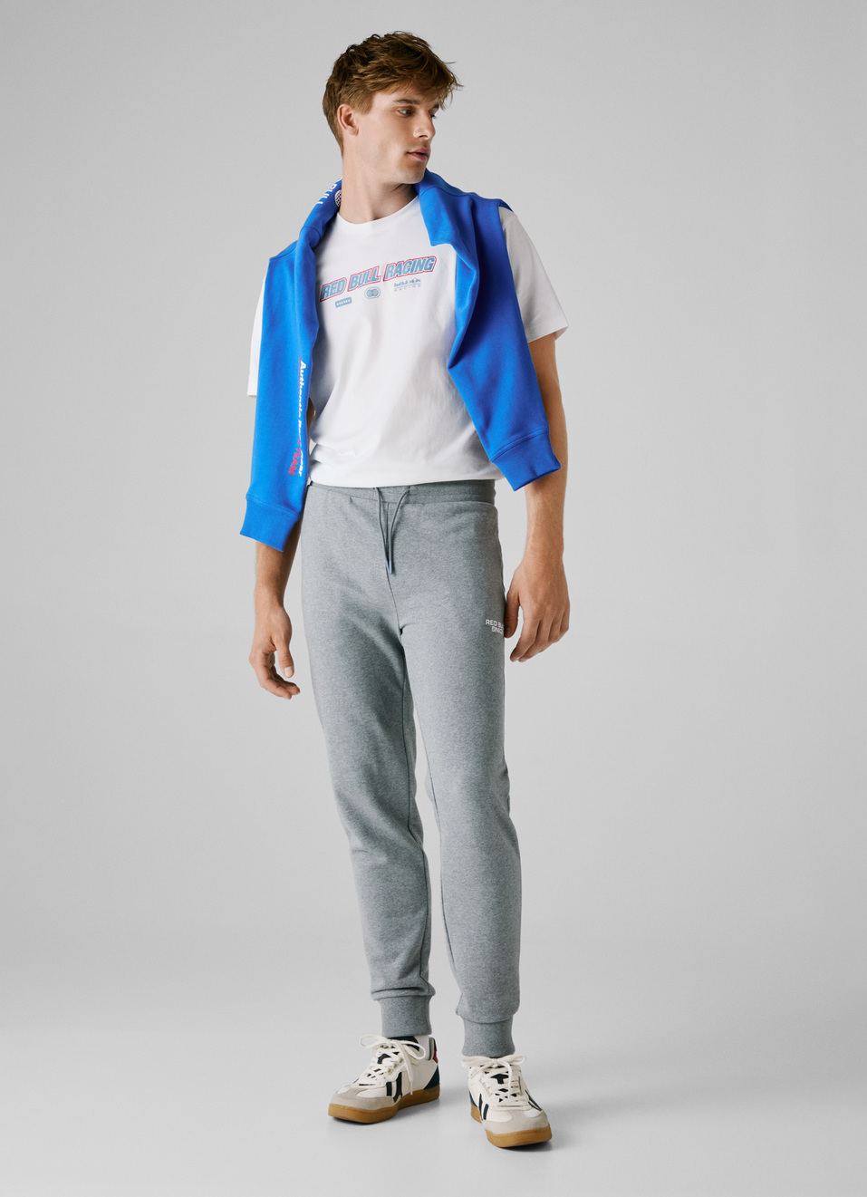 Red Bull Racing X Pepe Jeans Grey Reflect Logo Jogger, , large image number 0