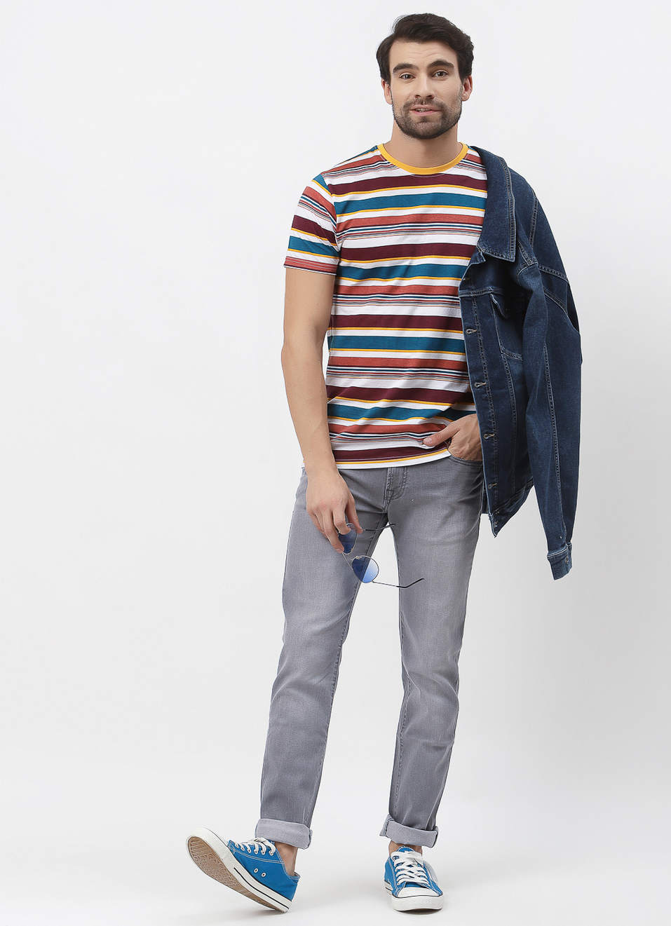 Vapour Slim Fit Mid Waist Jeans, , large image number 3