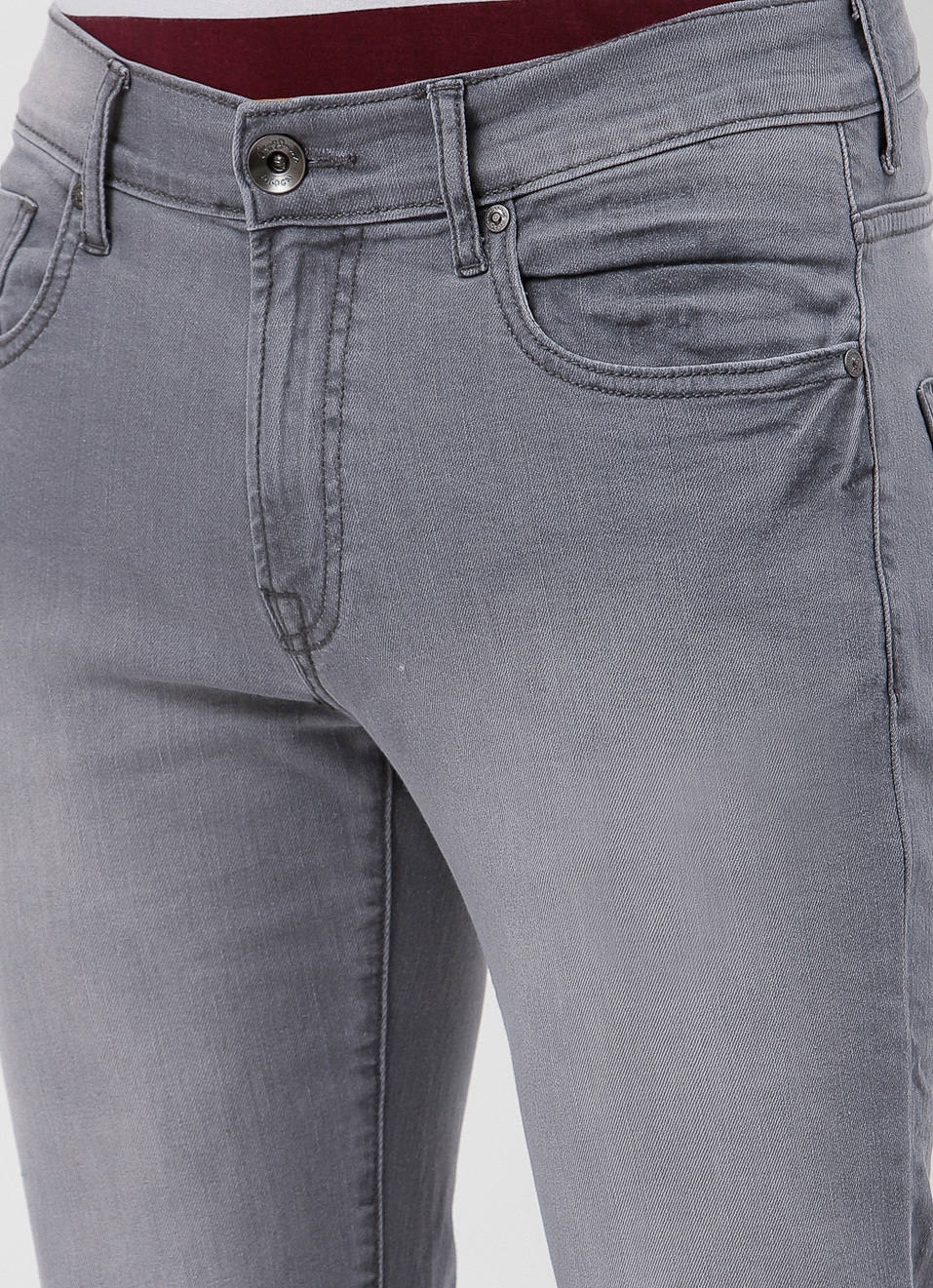 Vapour Slim Fit Mid Waist Jeans, , large image number 4