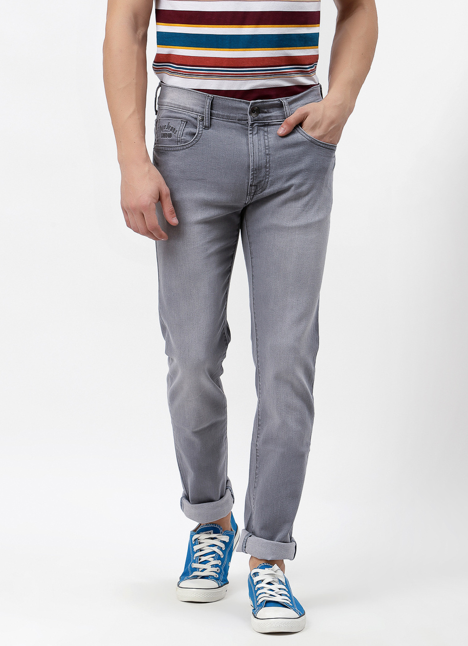 Vapour Slim Fit Mid Waist Jeans, , large image number 0