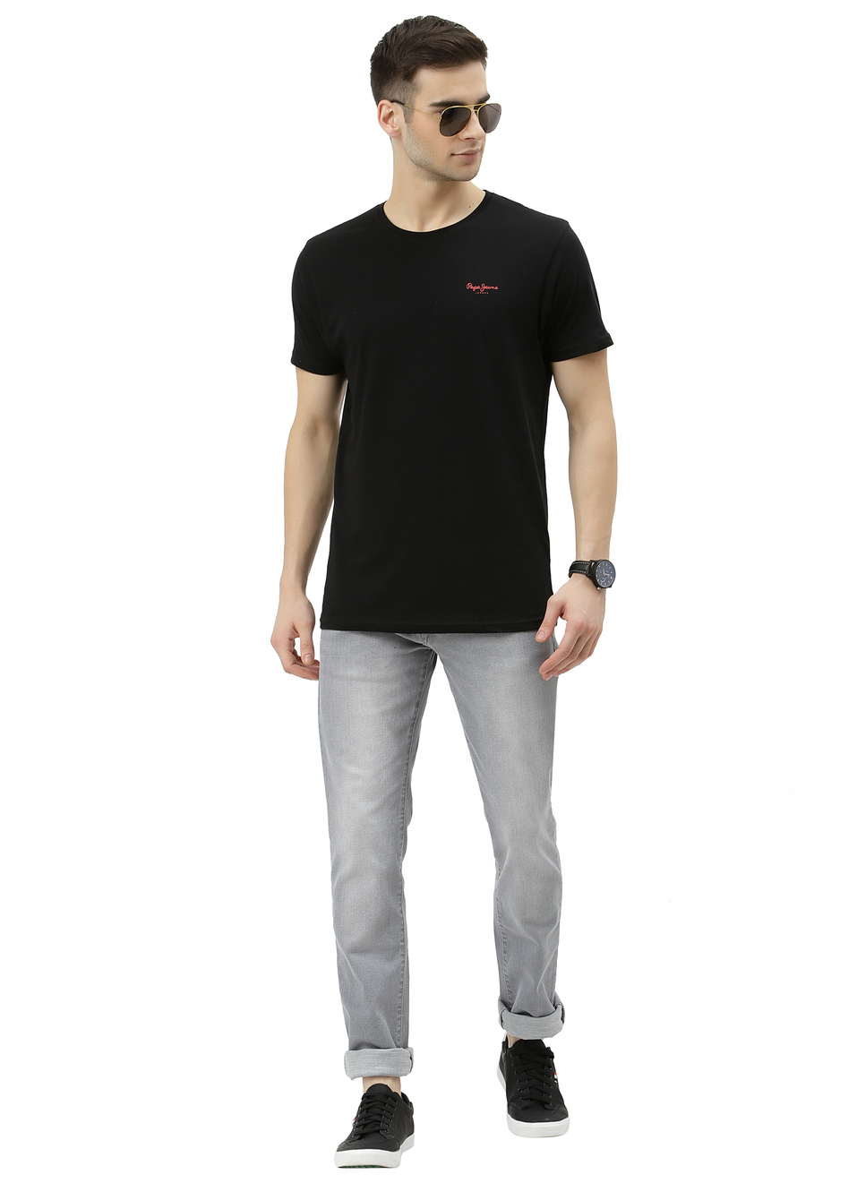 Vapour Slim Fit Mid Waist Jeans, , large image number 3