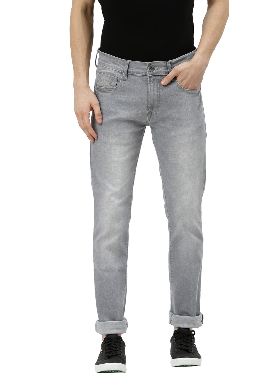 Vapour Slim Fit Mid Waist Jeans, , large image number 0