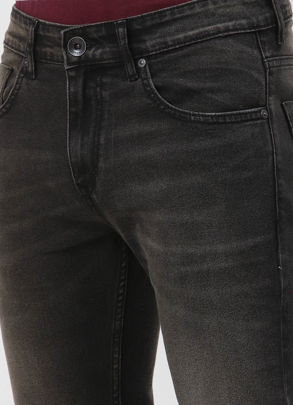 Vapour Slim Fit Mid Waist Jeans, , large image number 4