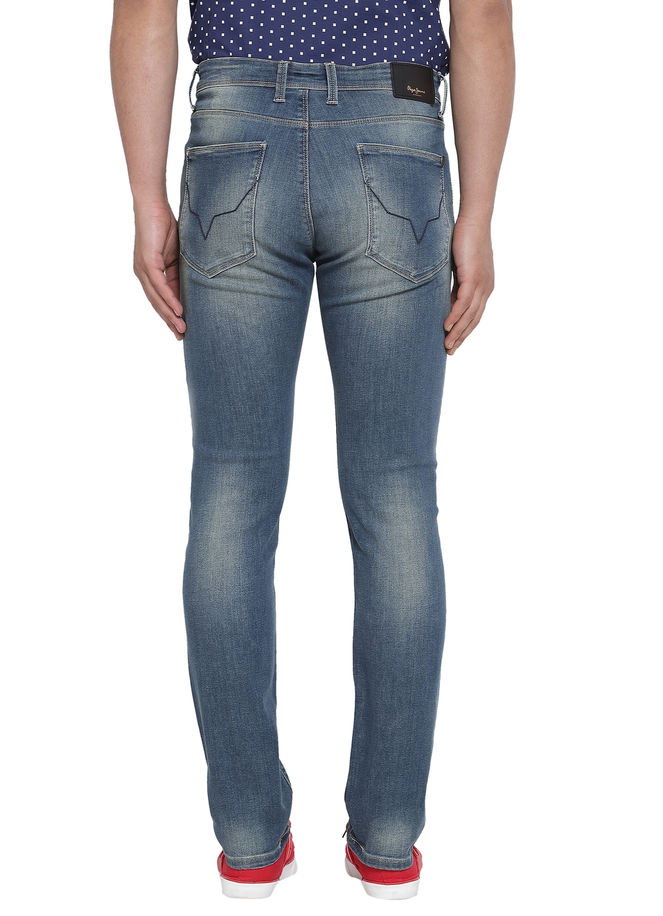 Vapour Slim Fit Mid Waist Jeans, , large image number 1