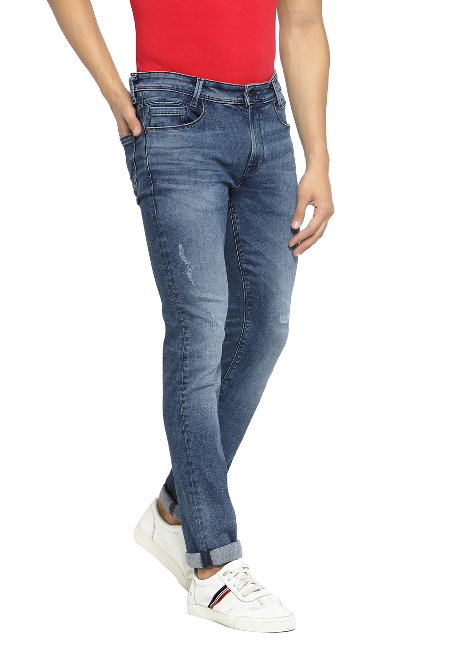 Vapour Slim Fit Mid Waist Jeans, , large image number 2