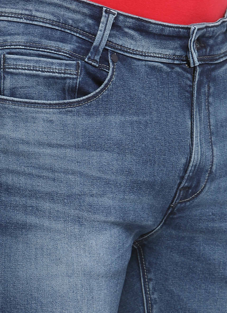 Vapour Slim Fit Mid Waist Jeans, , large image number 4