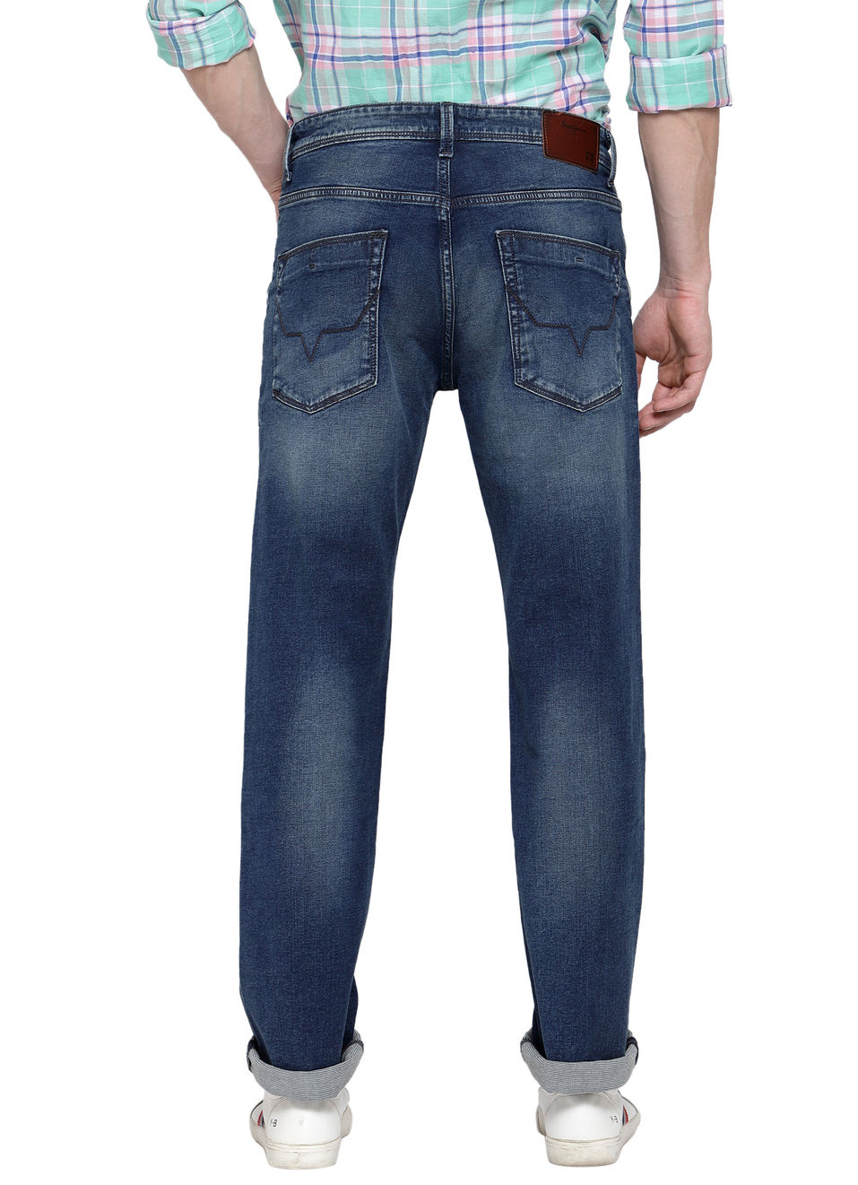 Holborne Regular Fit Mid Waist Straight Leg Jeans, , large image number 1