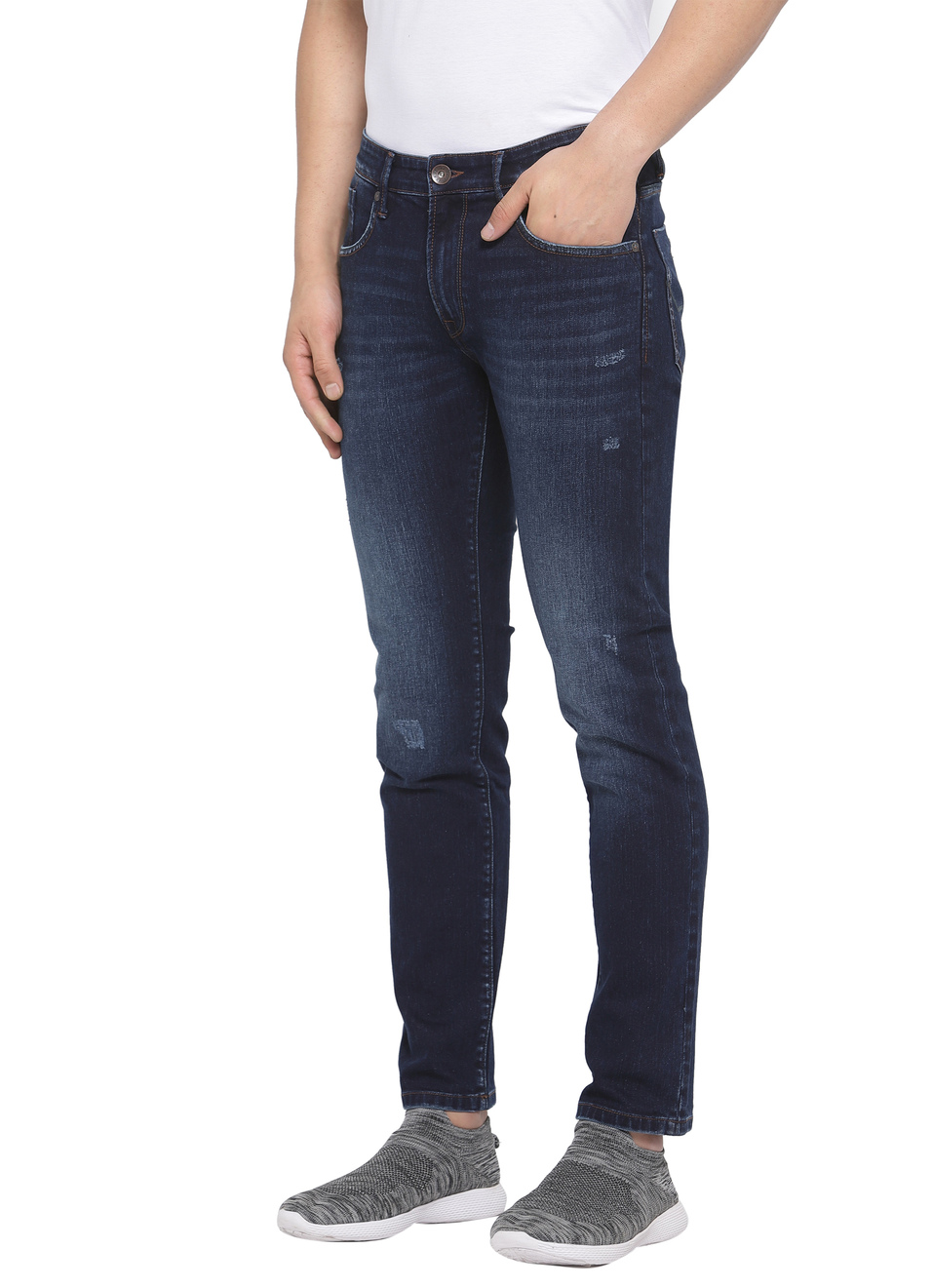 Tapered Vapour Tapered Fit Low Waist Jeans, , large image number 2