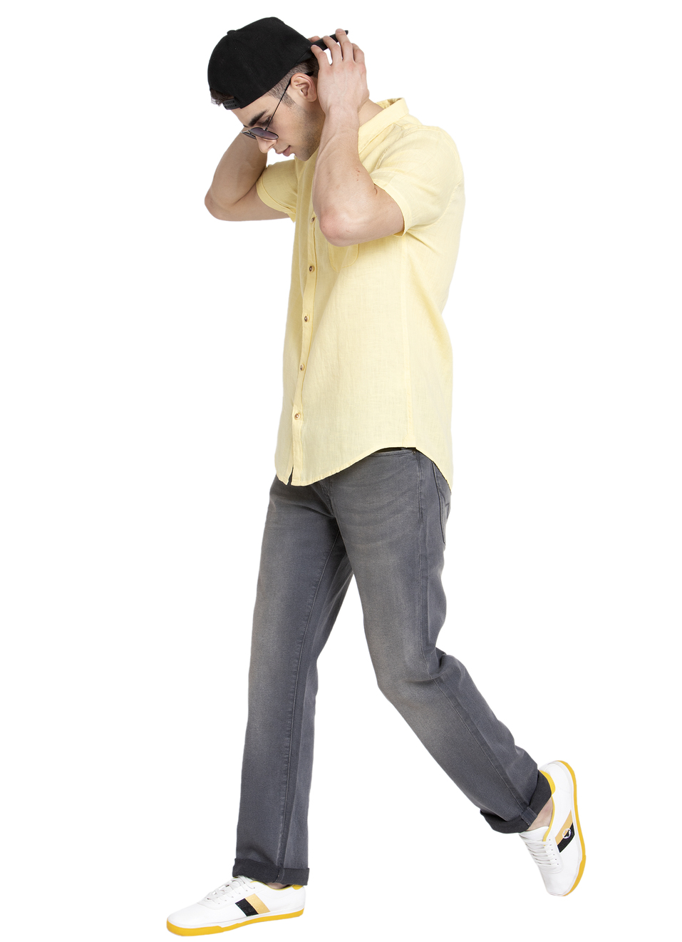 Holborne Regular Fit Mid Waist Straight Leg Jeans, , large image number 3