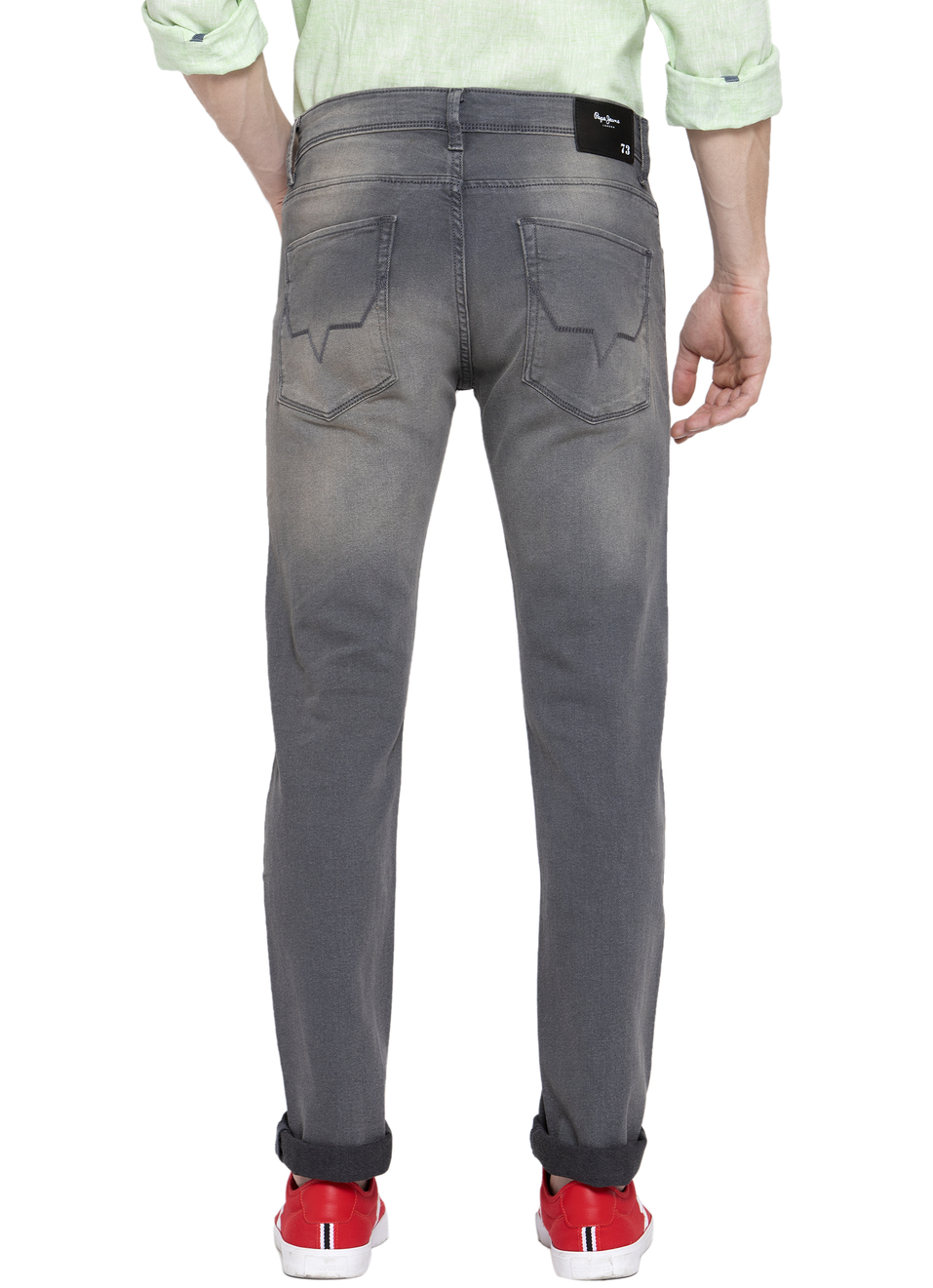 Vapour Slim Fit Mid Waist Jeans, , large image number 1