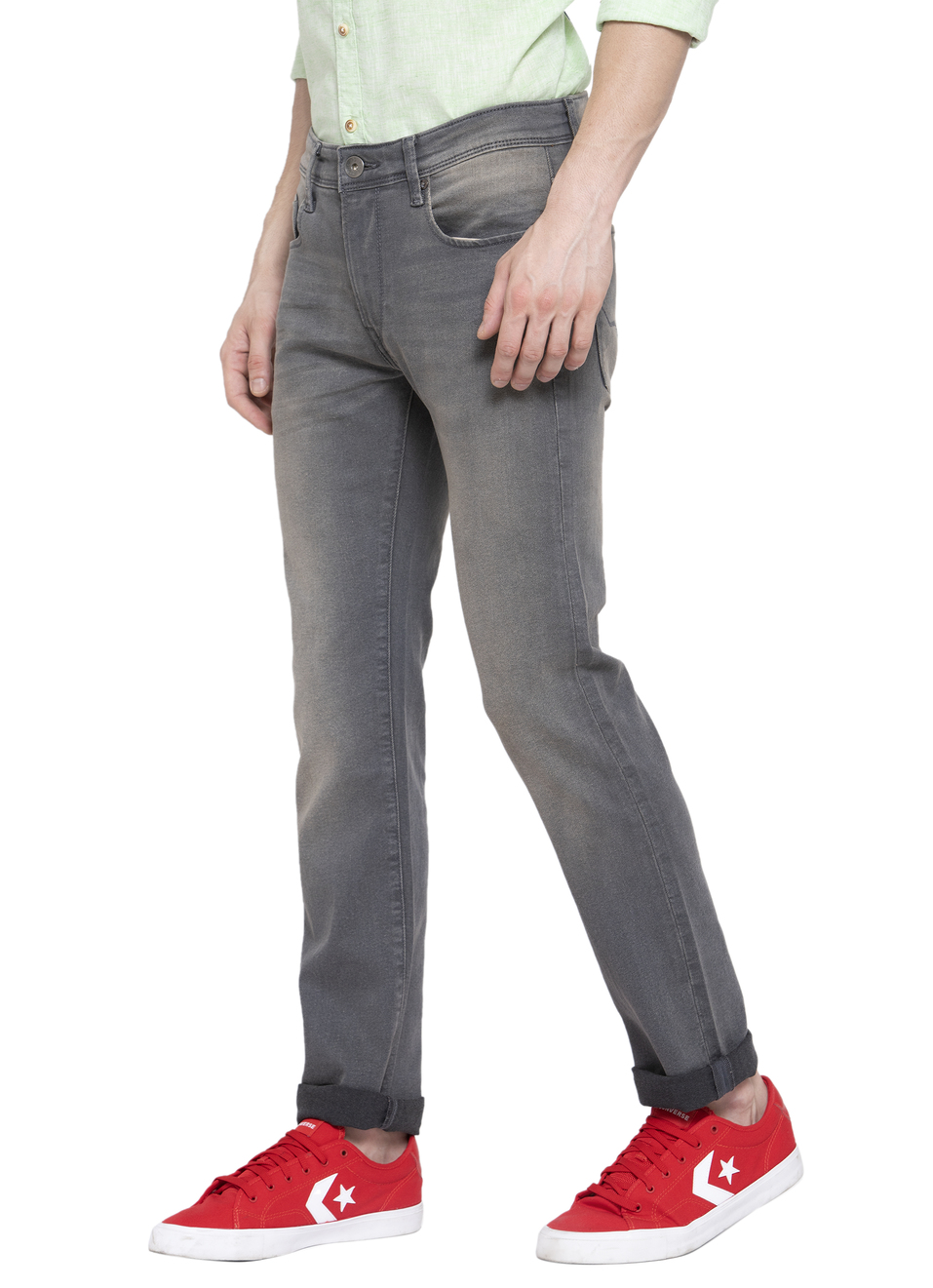 Vapour Slim Fit Mid Waist Jeans, , large image number 2