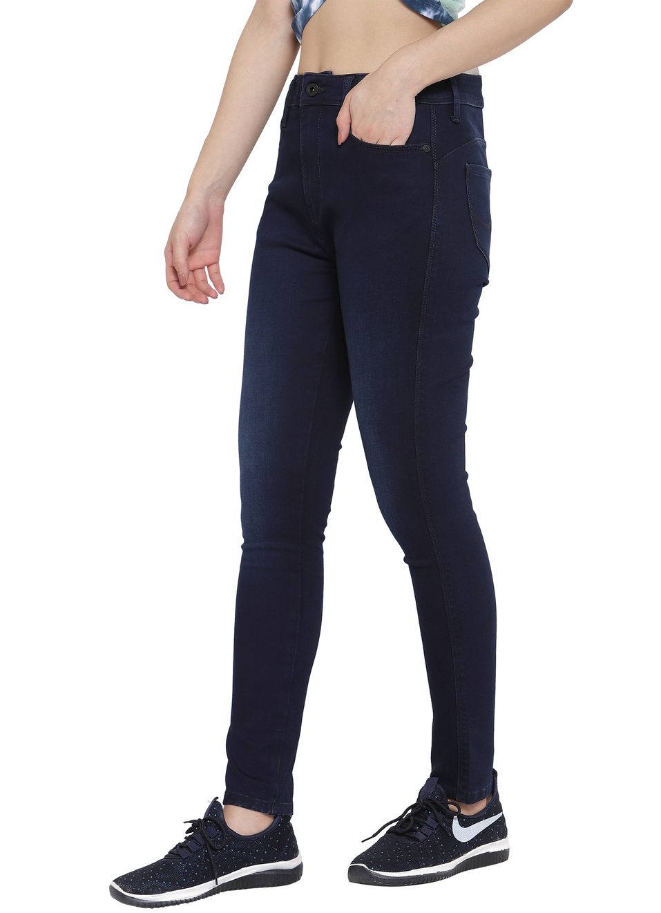 Dion Skinny Fit High Waist Jeans, , large image number 2