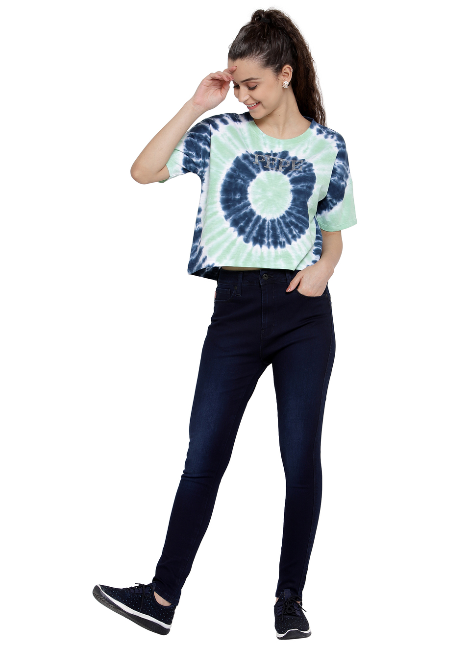 Dion Skinny Fit High Waist Jeans, , large image number 3