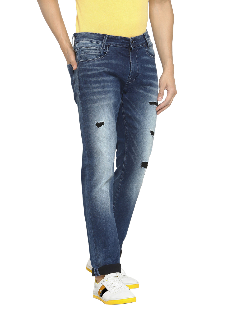 Vapour Slim Fit Mid Waist Jeans, , large image number 3