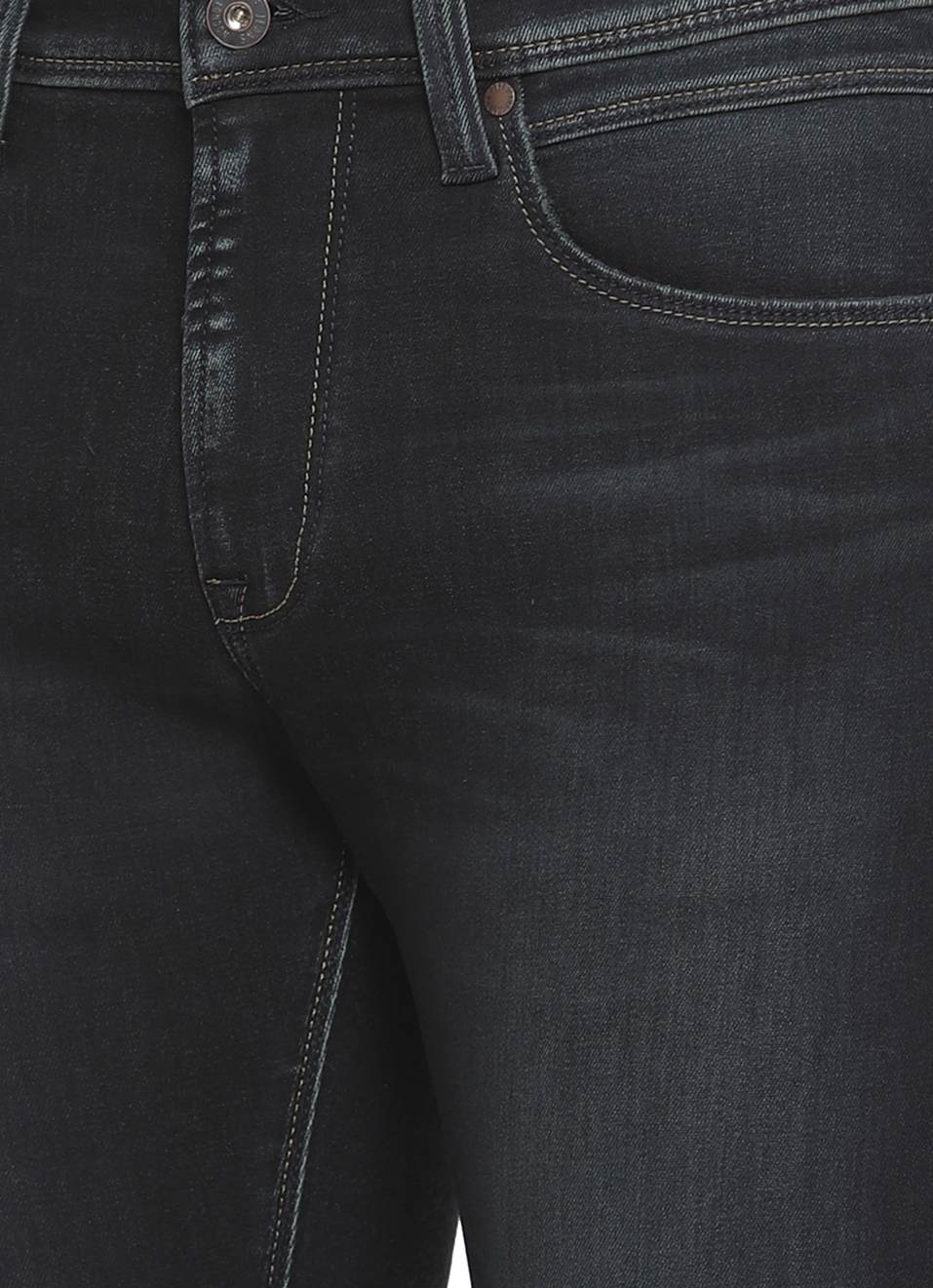 Vapour Slim Fit Mid Waist Jeans, , large image number 4