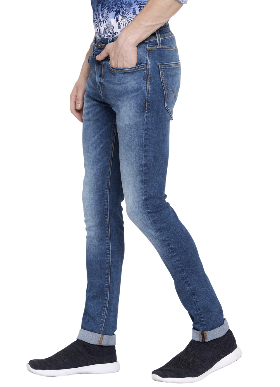 Soho Skinny Fit Low Waist Jeans, , large image number 2