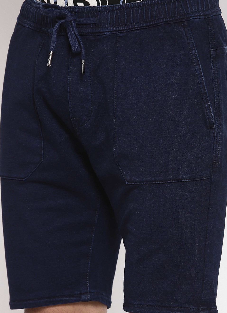 Devlin Regular Fit Mid Waist Elasticated Bermuda Shorts, , large image number 4