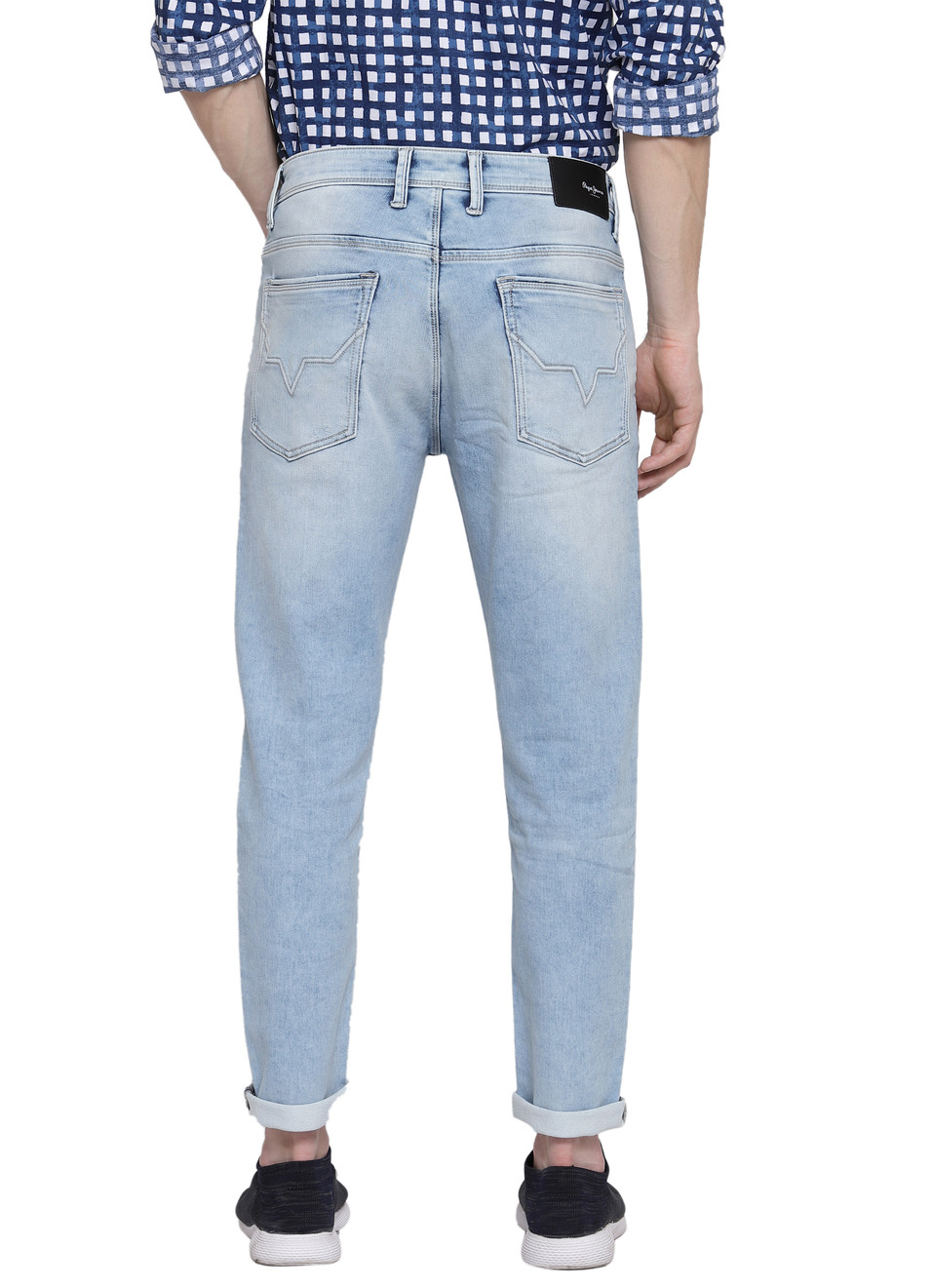 Chinox Ankle Super Skinny Fit Mid Waist Ankle Length Jeans, , large image number 1