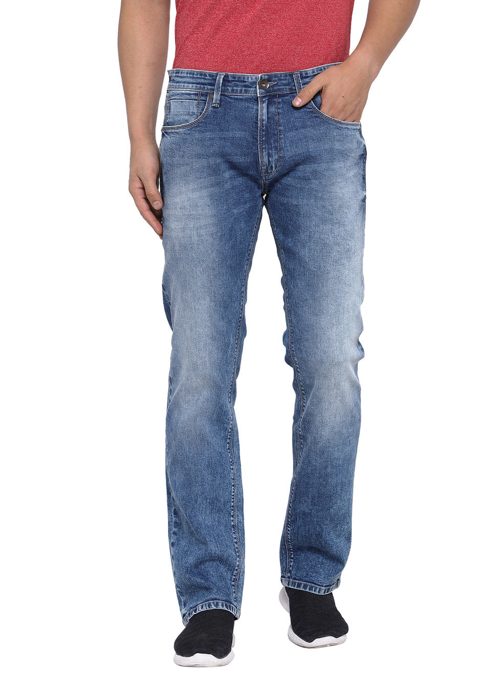 Holborne Regular Fit Mid Waist Straight 