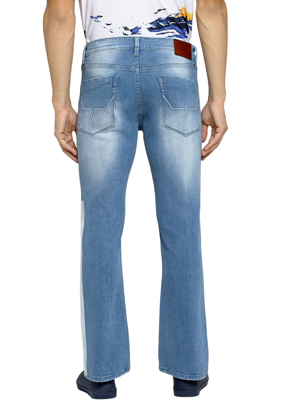 Alfie Slim Fit Mid Waist Boot Leg Jeans, , large image number 1