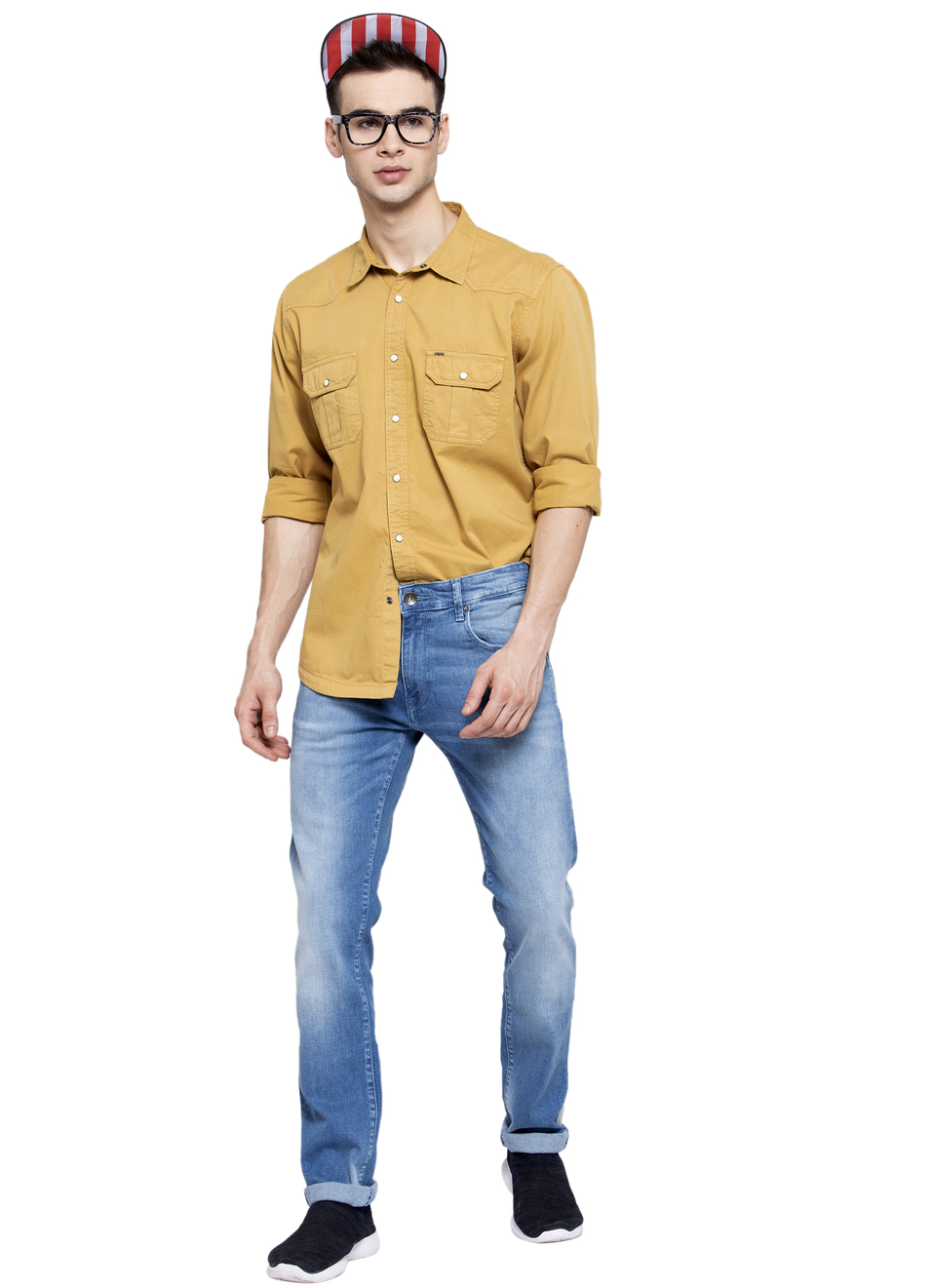 Vapour Slim Fit Mid Waist Jeans, , large image number 3