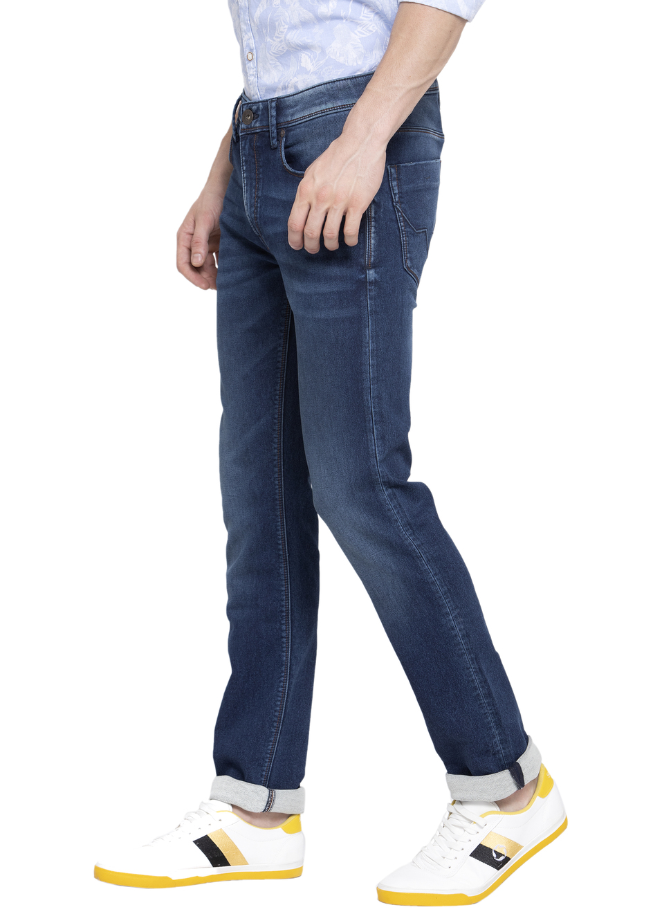 Vapour Slim Fit Mid Waist Jeans, , large image number 2
