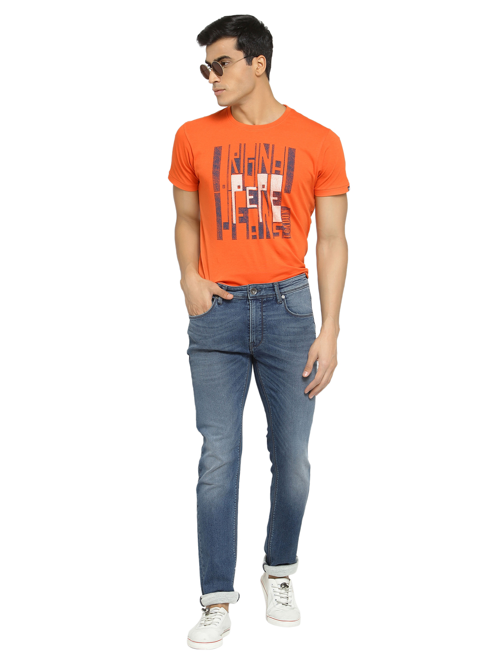 Vapour Slim Fit Mid Waist Jeans, , large image number 3