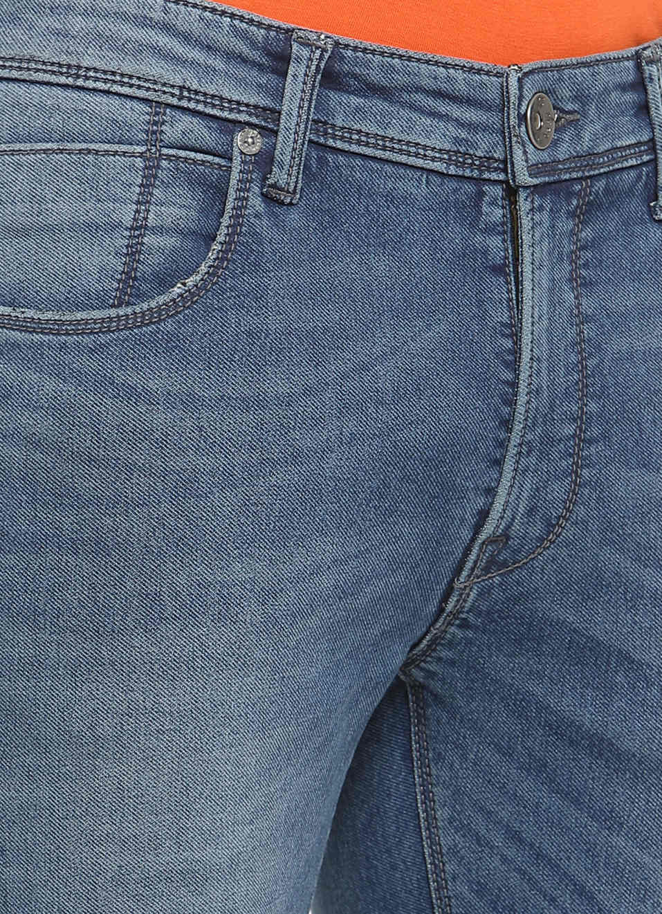 Vapour Slim Fit Mid Waist Jeans, , large image number 4