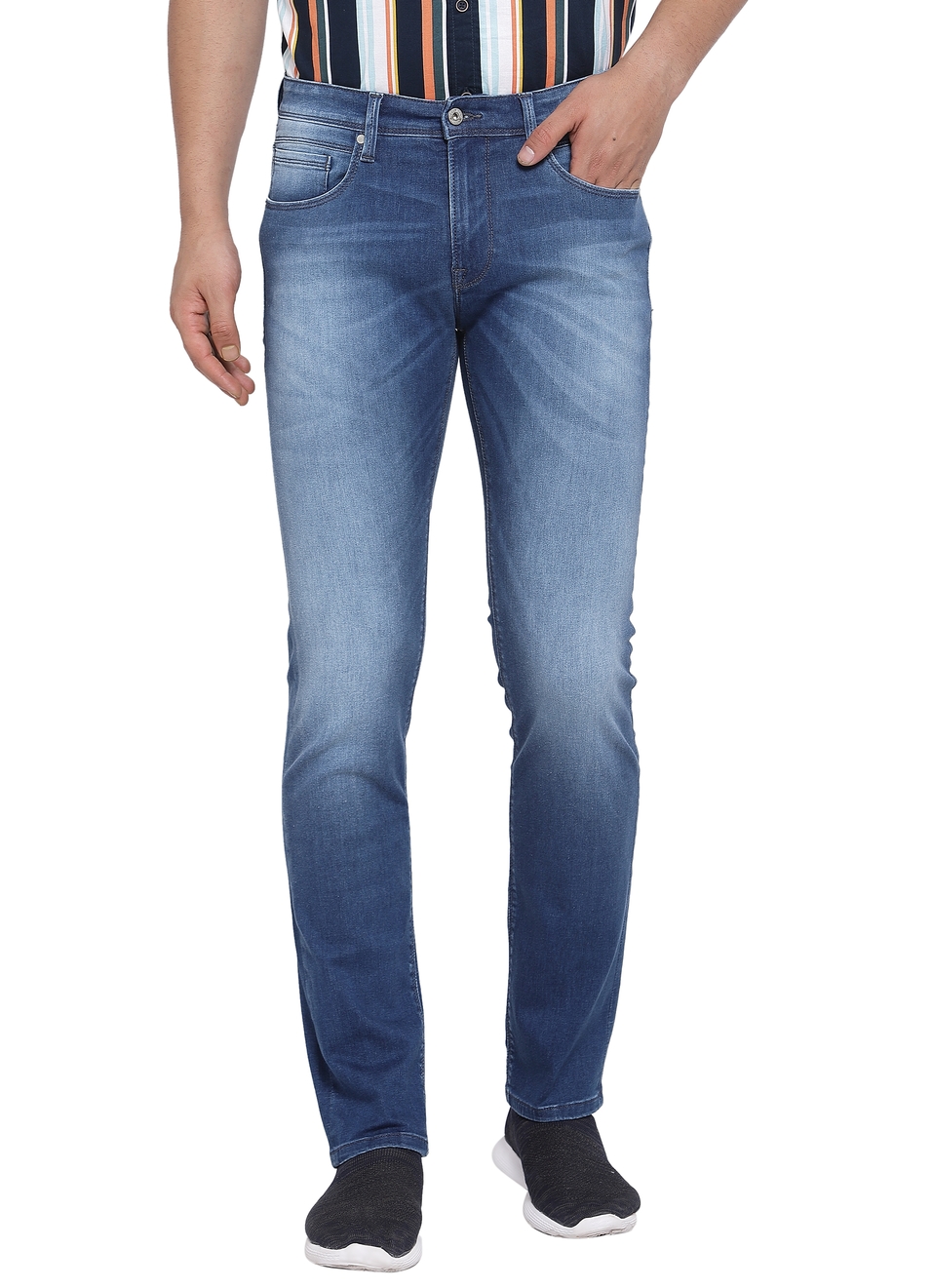 Vapour Slim Fit Mid Waist Jeans, , large image number 0