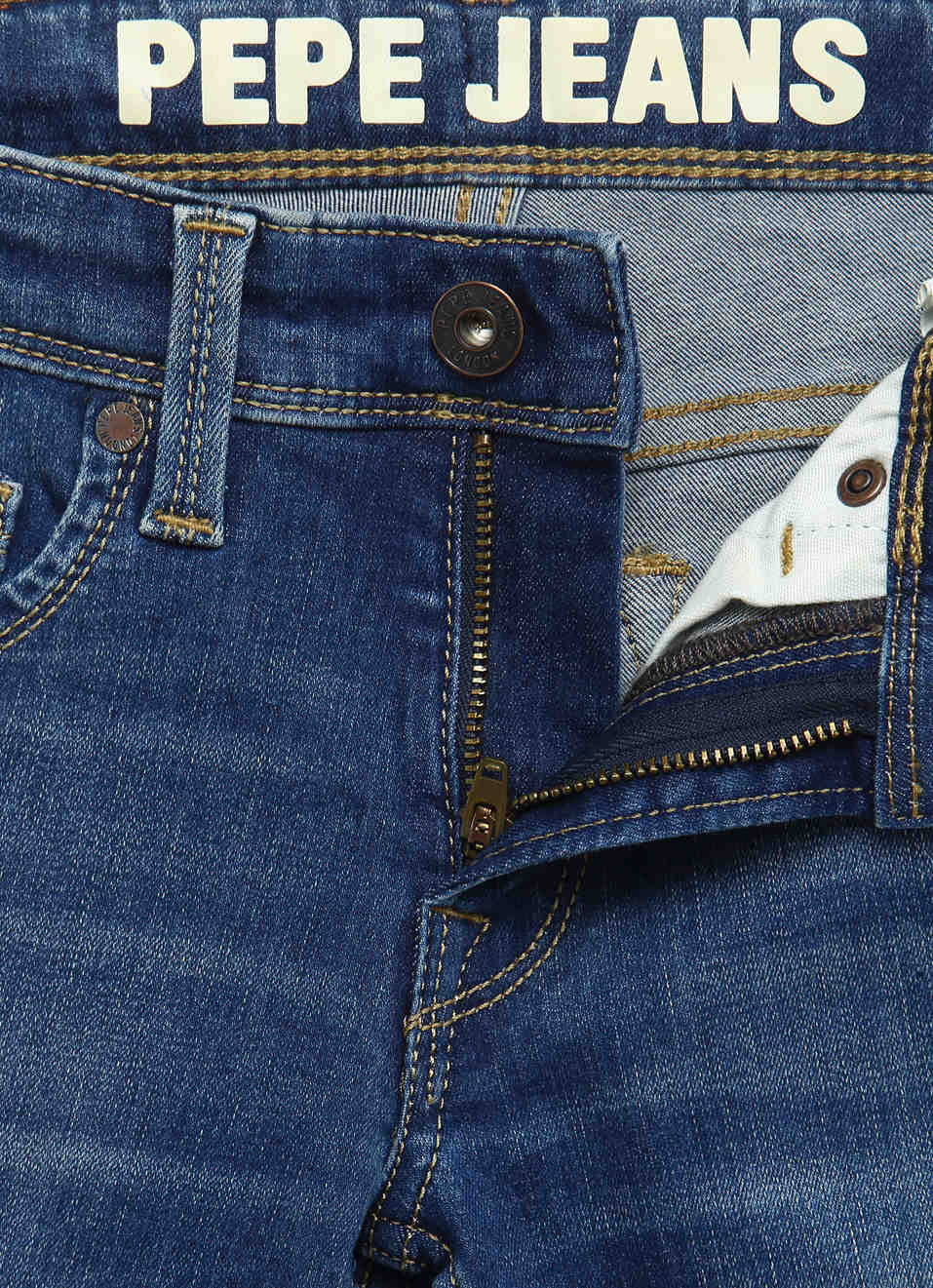 Cashed Slim Fit Mid Waist Slim Leg Jeans, , large image number 2