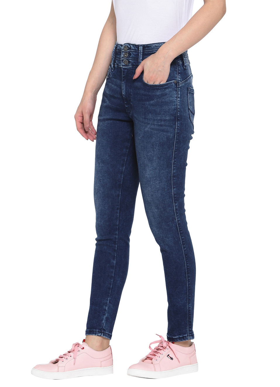 Dion Skinny Fit High Waist Jeans, , large image number 2