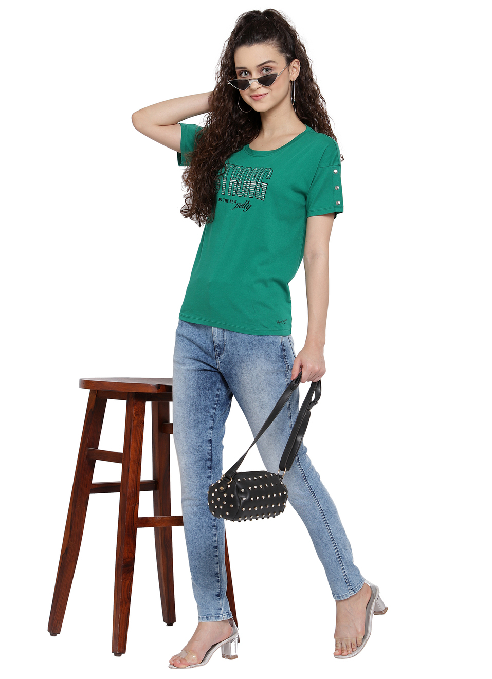 Dion Skinny Fit High Waist Jeans, , large image number 3