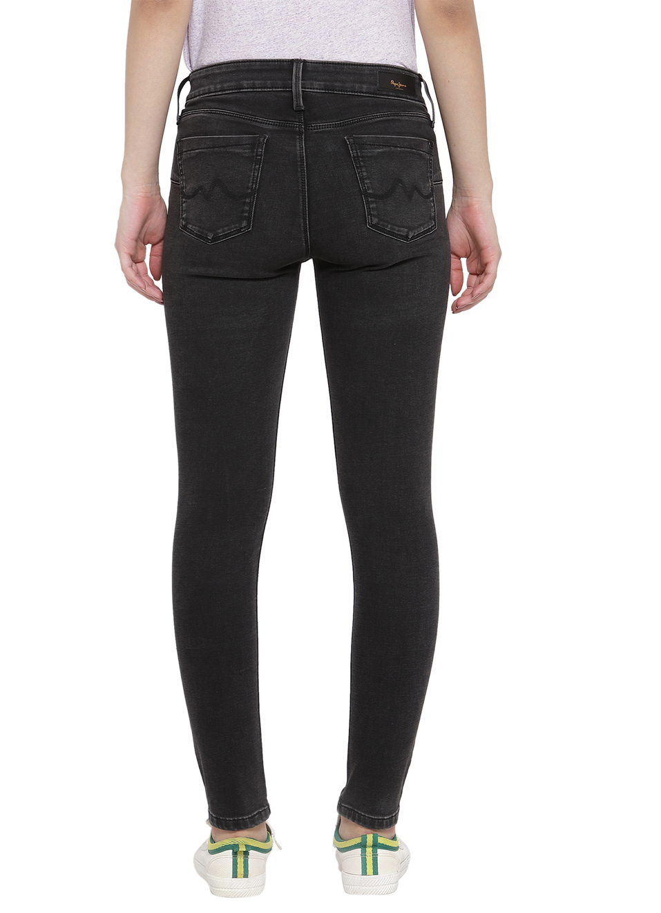 Lola Skinny Fit Mid Waist Jeans, , large image number 1