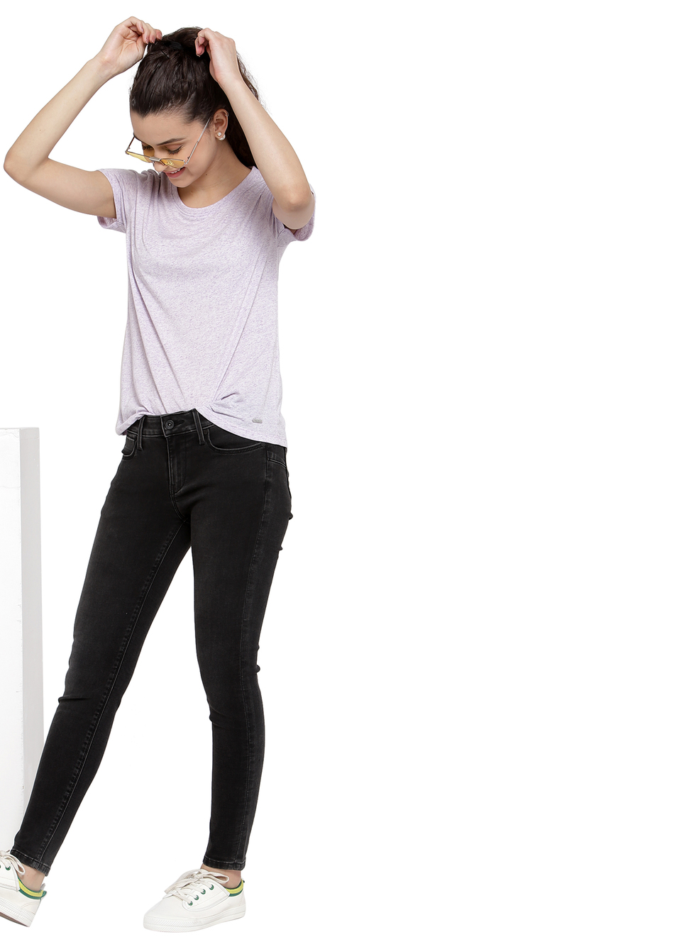 Lola Skinny Fit Mid Waist Jeans, , large image number 3