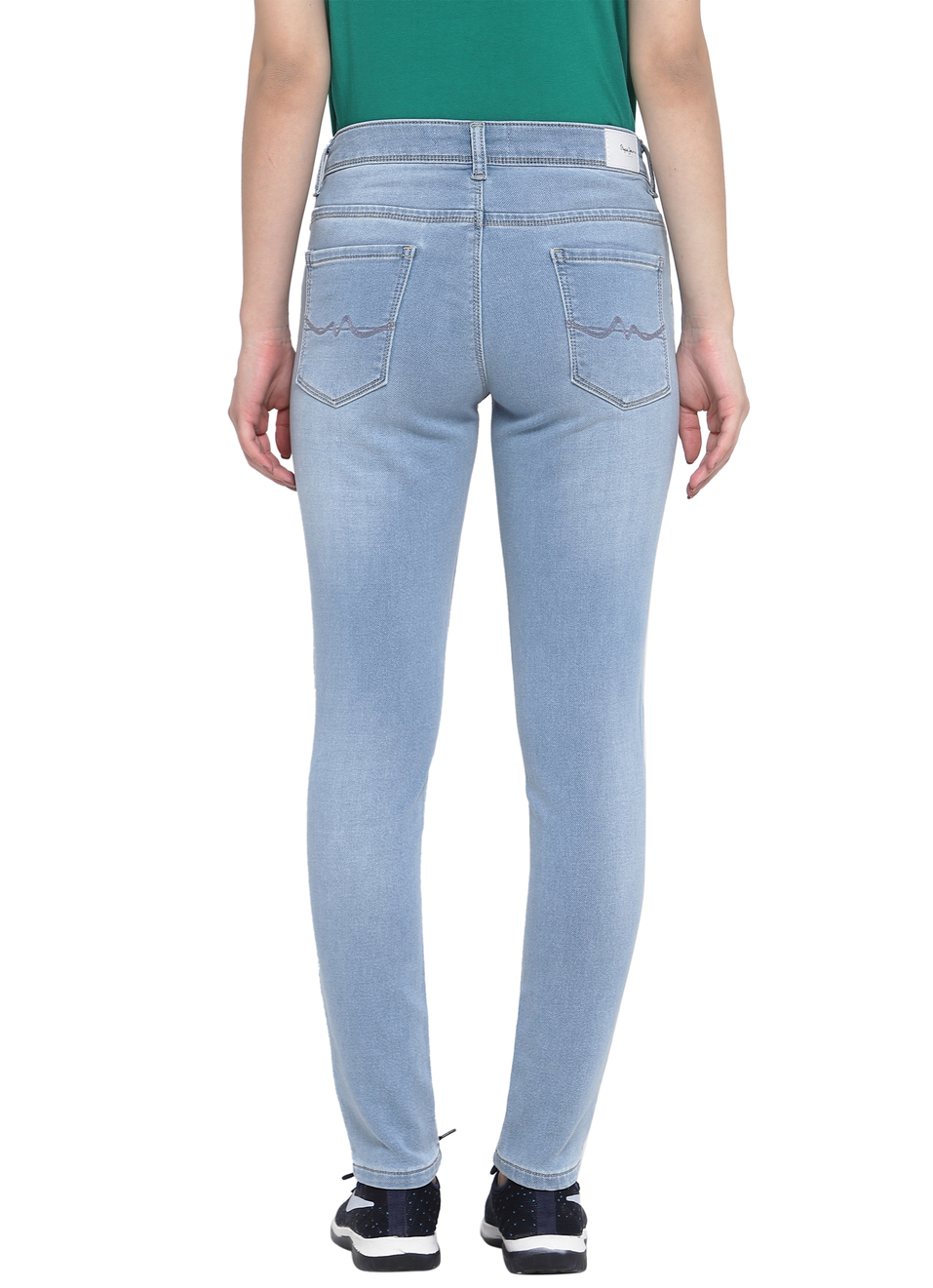 Lola Skinny Fit Mid Waist Jeans, , large image number 1