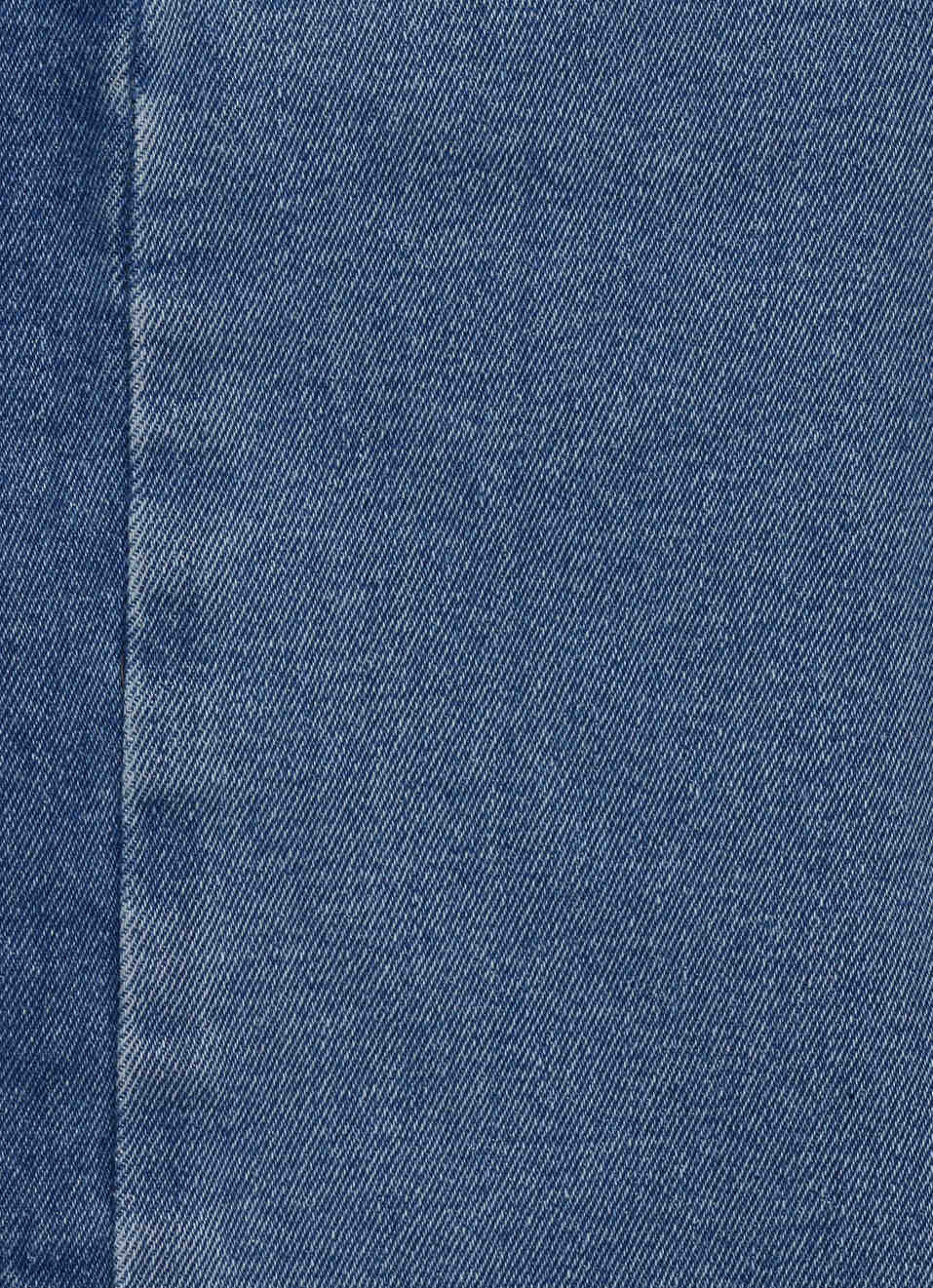 Flare Fit Mid Waist Wide Leg Jeans, , large image number 5