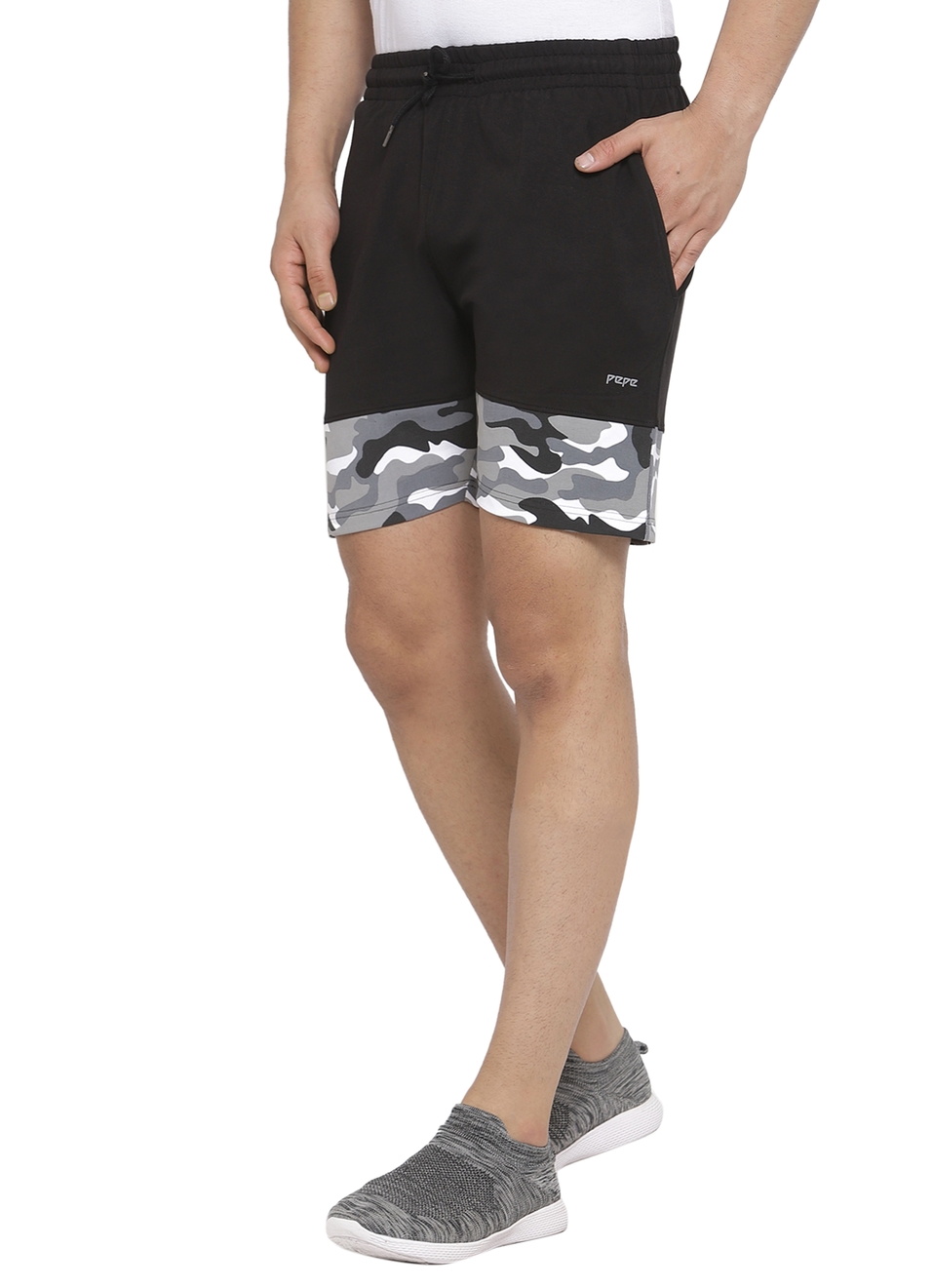 Kapton Camo Placement Printed Shorts, , large image number 2