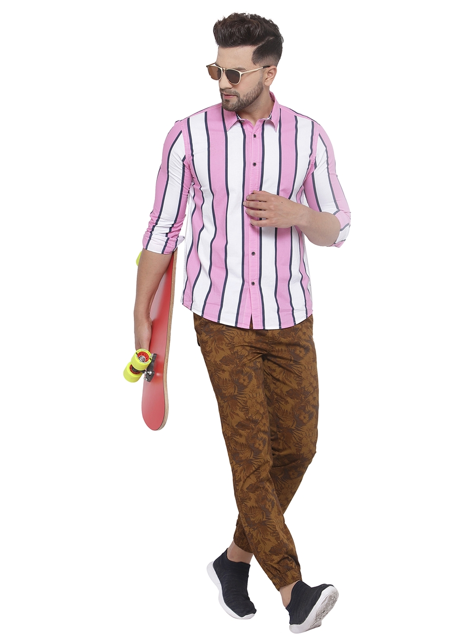 Corbin Tropical Printed Jogger, , large image number 3