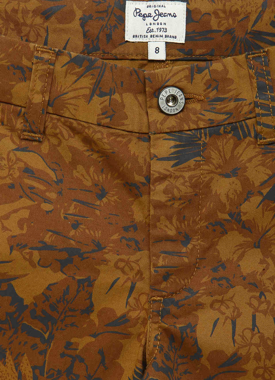 Wink Regular Fit Mid Waist Woven Printed Shorts, , large image number 2